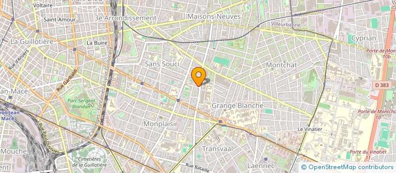 localisation de l'entreprise MONSIEUR HUGUES BOSIA  LYON