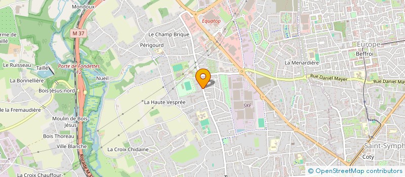 localisation de l'entreprise MONSIEUR HUGUES BRASTEL  SAINT-CYR-SUR-LOIRE