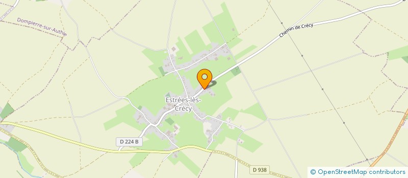 localisation de l'entreprise MONSIEUR HUGUES BRAY  ESTREES-LES-CRECY