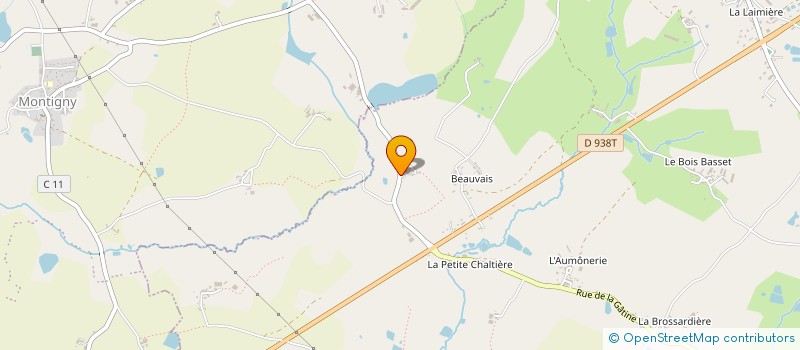 localisation de l'entreprise MONSIEUR HUGUES BRILLANT  COURLAY