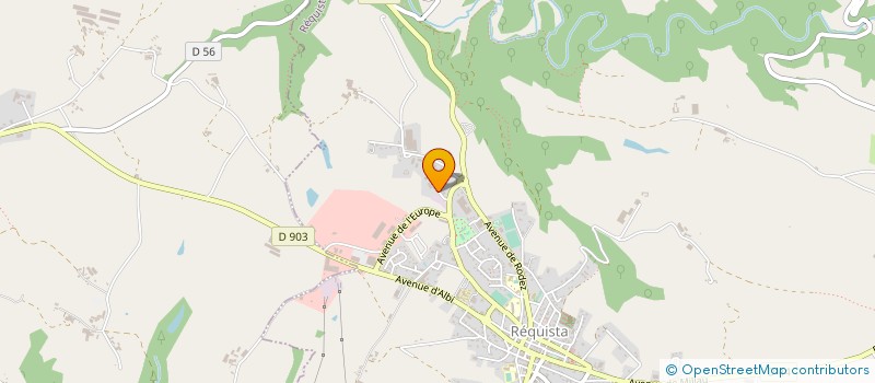 localisation de l'entreprise MONSIEUR HUGUES CADARS  DURENQUE