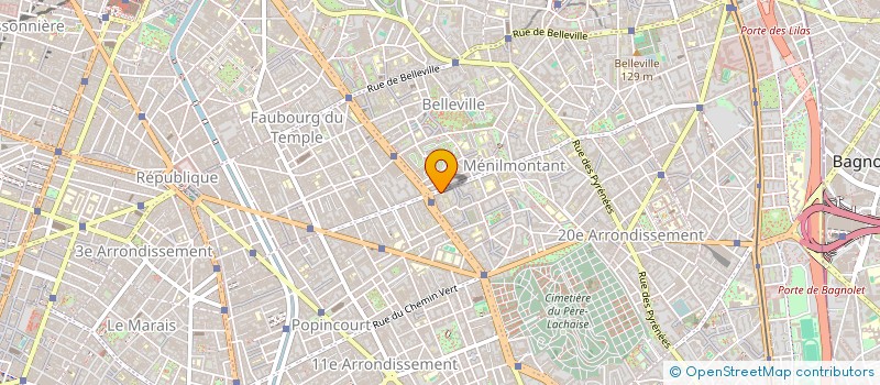 localisation de l'entreprise MONSIEUR HUGUES CANAPVILLE  PARIS