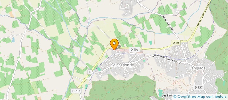 localisation de l'entreprise MONSIEUR HUGUES CASSAN  SAINT-DIONISY