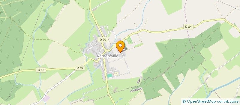 localisation de l'entreprise MONSIEUR HUGUES CHARRIER  REMEREVILLE