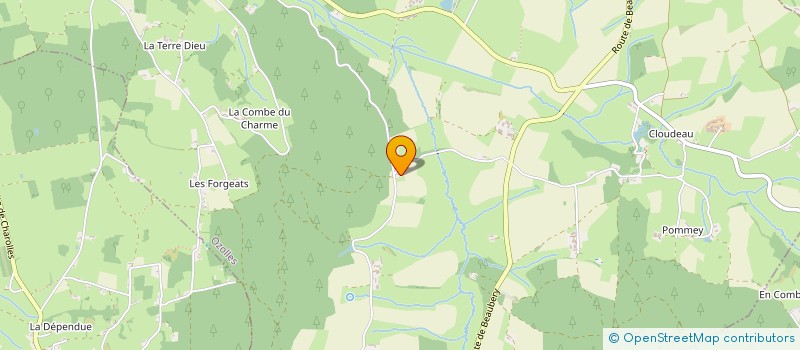 localisation de l'entreprise MONSIEUR HUGUES CONSTANTIN DE CHANAY  VAUDEBARRIER