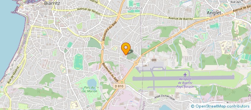 localisation de l'entreprise MONSIEUR HUGUES COSTE à BIARRITZ