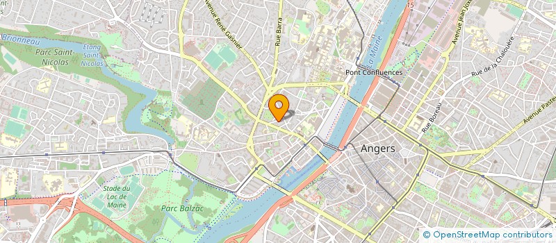 localisation de l'entreprise MONSIEUR HUGUES CUOMO à ANGERS