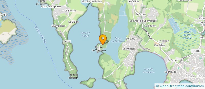 localisation de l'entreprise MONSIEUR HUGUES D ACHON  BADEN