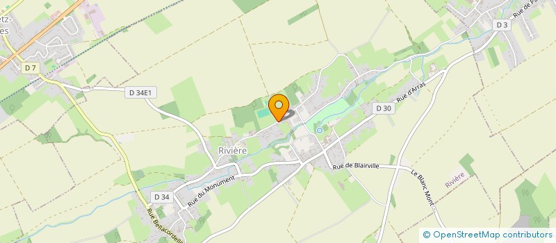 localisation de l'entreprise MONSIEUR HUGUES DE DIESBACH  RIVIERE