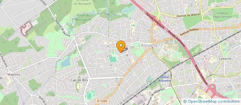 localisation de l'entreprise MONSIEUR HUGUES DE FAYDIT DE TERSSAC  PESSAC