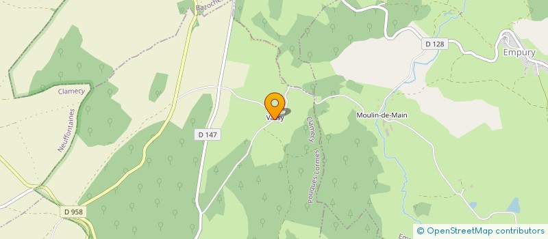 localisation de l'entreprise MONSIEUR HUGUES DE GALZAIN à POUQUES-LORMES