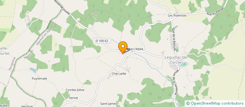 localisation de l'entreprise MONSIEUR HUGUES DEMOULIN  MAREUIL EN PERIGORD