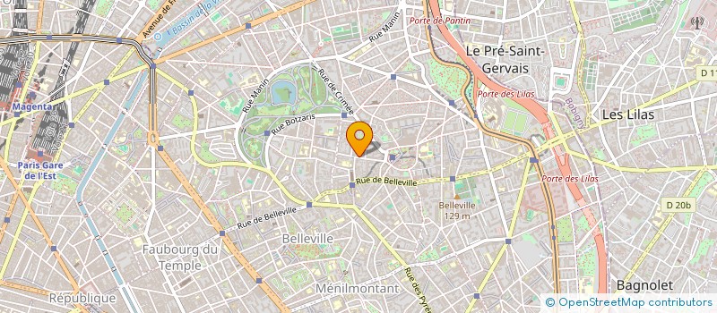 localisation de l'entreprise MONSIEUR HUGUES DENOYELLE  PARIS