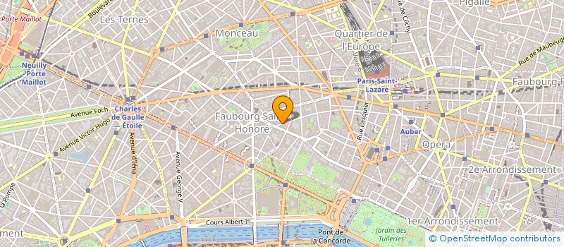 localisation de l'entreprise MONSIEUR HUGUES DEQUIEDT  PARIS