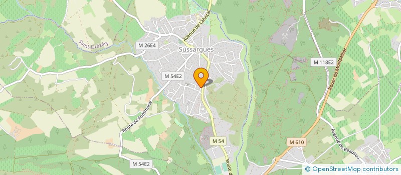 localisation de l'entreprise MONSIEUR HUGUES DIET  MONTAUD