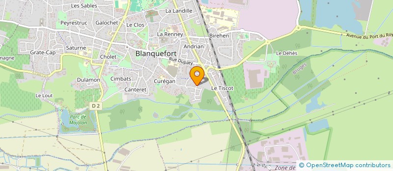 localisation de l'entreprise MONSIEUR HUGUES-ERIK HERVE à BLANQUEFORT