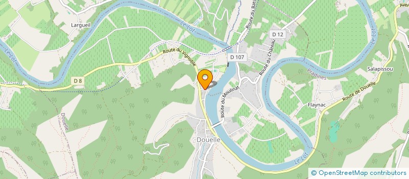 localisation de l'entreprise MONSIEUR HUGUES ESNAULT  DOUELLE