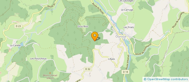 localisation de l'entreprise MONSIEUR HUGUES FINAZ à DEUX-GROSNES