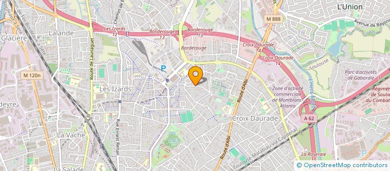 localisation de l'entreprise MONSIEUR HUGUES-FLORIAN THAMIE à TOULOUSE