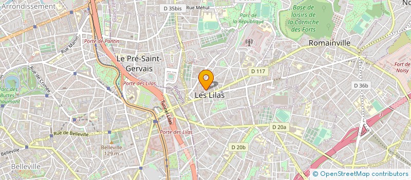 localisation de l'entreprise MONSIEUR HUGUES FOUET à LES LILAS