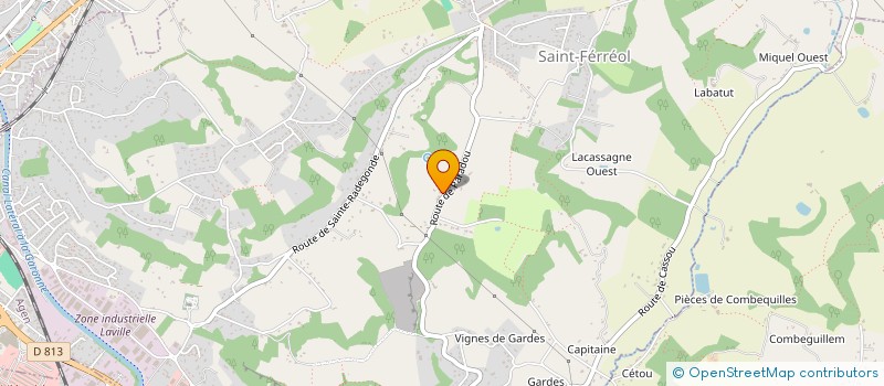 localisation de l'entreprise MONSIEUR HUGUES FRETE  CLERY-SUR-SOMME