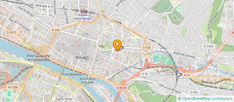 localisation de l'entreprise MONSIEUR HUGUES FROT  ROUEN