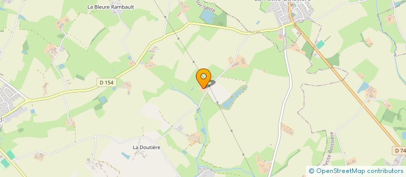 localisation de l'entreprise MONSIEUR HUGUES GABARD à SAINT-AMAND-SUR-SEVRE