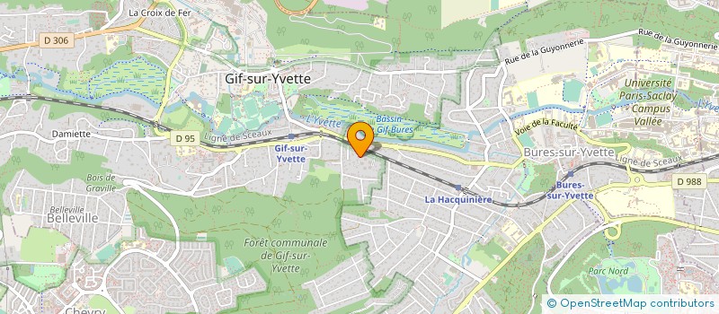 localisation de l'entreprise MONSIEUR HUGUES GERARD à GIF-SUR-YVETTE