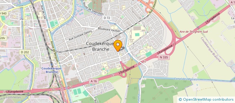 localisation de l'entreprise MONSIEUR HUGUES GIANNELLONI  COUDEKERQUE-BRANCHE