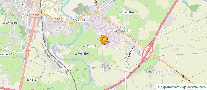 localisation de l'entreprise MONSIEUR HUGUES GNIMAVO à LA ROCHE-SUR-YON