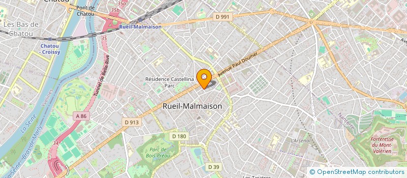 localisation de l'entreprise MONSIEUR HUGUES GONZALEZ à RUEIL-MALMAISON