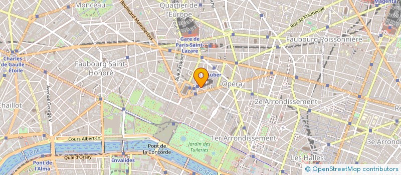 localisation de l'entreprise MONSIEUR HUGUES GOUZENES  PARIS