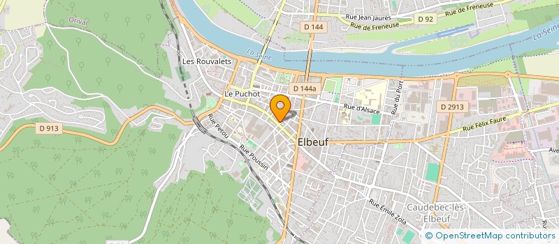 localisation de l'entreprise MONSIEUR HUGUES GOYE à ELBEUF