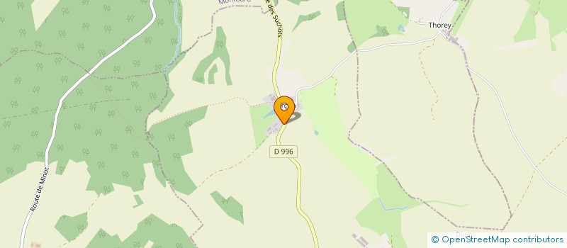 localisation de l'entreprise MONSIEUR HUGUES GRAVEL  GRANCEY-LE-CHATEAU-NEUVELLE