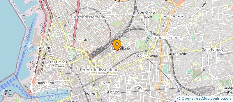 localisation de l'entreprise MONSIEUR HUGUES GROSJEAN à MARSEILLE