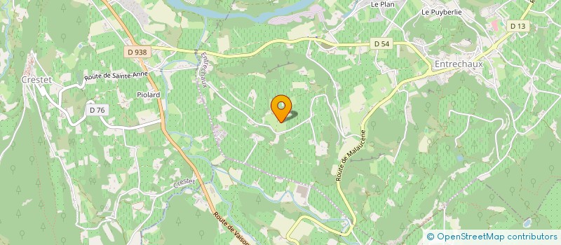 localisation de l'entreprise MONSIEUR HUGUES HARRI  ENTRECHAUX