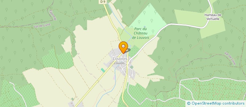 localisation de l'entreprise MONSIEUR HUGUES HENIN  VAL DE LIVRE