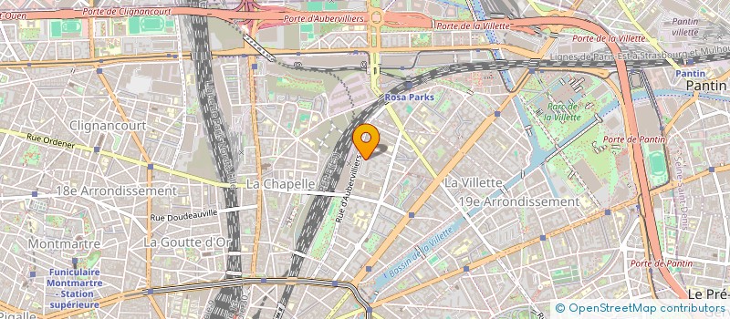 localisation de l'entreprise MONSIEUR HUGUES HUGUES RONALD DJOUWEKEN  PARIS