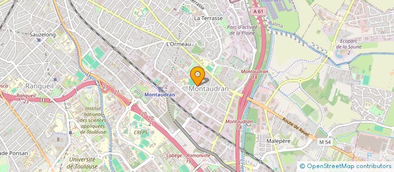 localisation de l'entreprise MONSIEUR HUGUES IMBERT à TOULOUSE