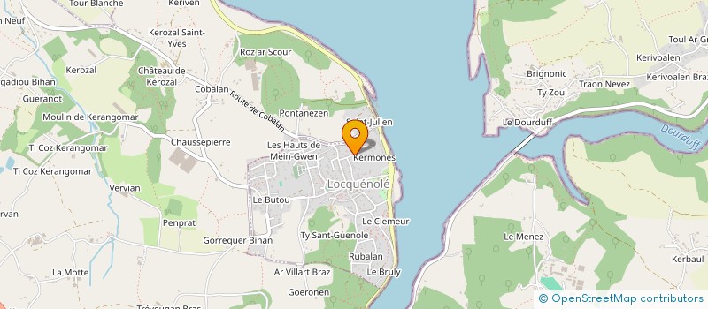 localisation de l'entreprise MONSIEUR HUGUES IMBERT  LOCQUENOLE