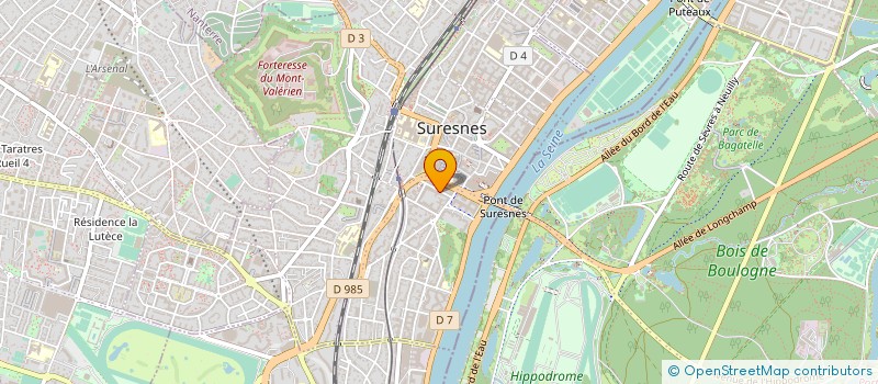 localisation de l'entreprise MONSIEUR HUGUES LECHARPENTIER à SURESNES