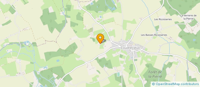 localisation de l'entreprise MONSIEUR HUGUES LEVITAN  COUDRECIEUX