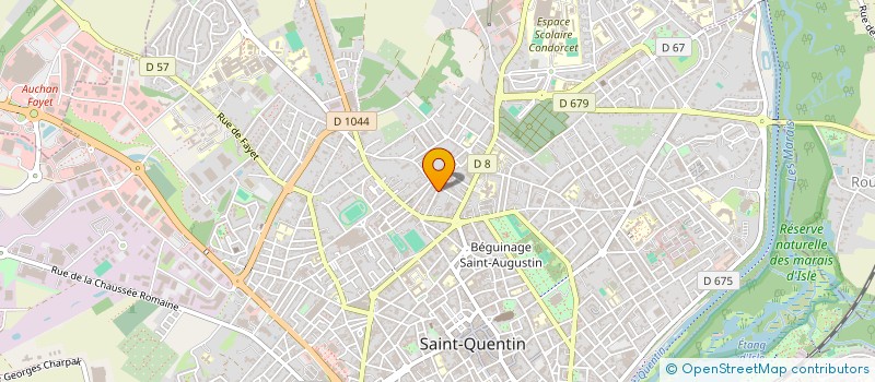 localisation de l'entreprise MONSIEUR HUGUES LOBJEOIS à SAINT-QUENTIN