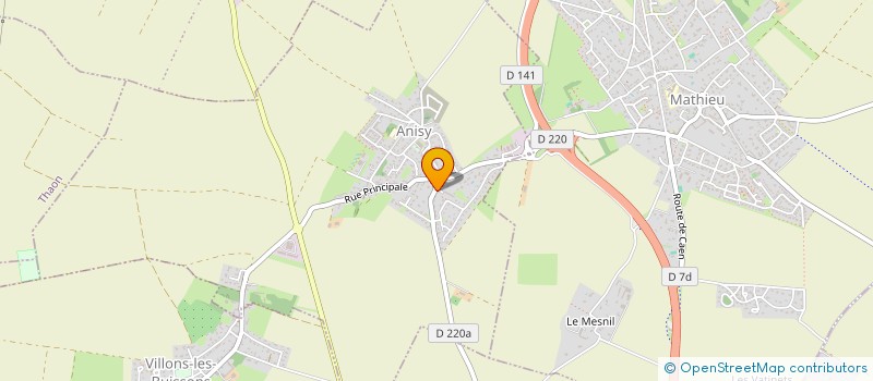 localisation de l'entreprise MONSIEUR HUGUES LOPEZ PARDO  ANISY