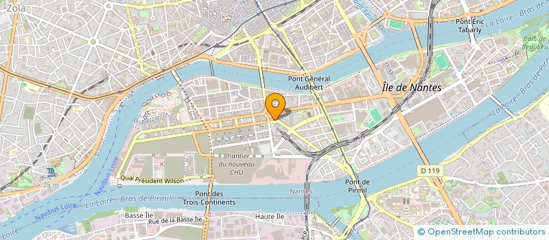 localisation de l'entreprise MONSIEUR HUGUES LOQUILLARD à NANTES
