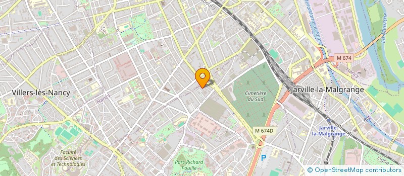 localisation de l'entreprise MONSIEUR HUGUES LUCRON  VANDUVRE-LES-NANCY