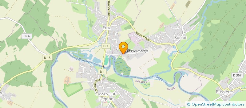 localisation de l'entreprise MONSIEUR HUGUES MAILLIER  BOULOT