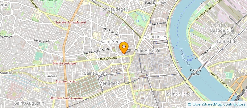 localisation de l'entreprise MONSIEUR HUGUES MARCARD à BORDEAUX
