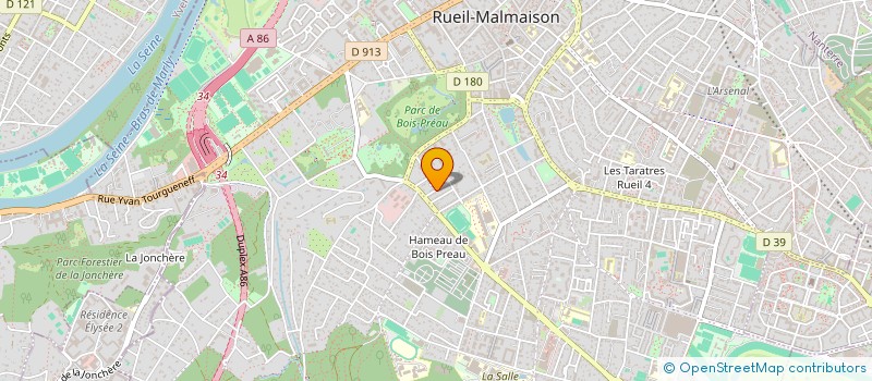 localisation de l'entreprise MONSIEUR HUGUES MARIE à RUEIL-MALMAISON