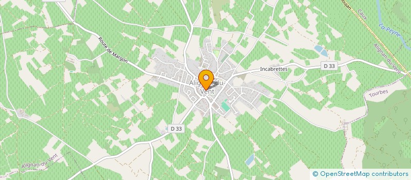 localisation de l'entreprise MONSIEUR HUGUES MARIE à ALIGNAN-DU-VENT